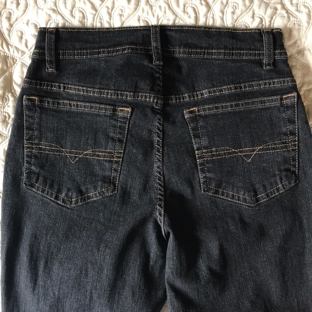 NWT D & Co slightly boot cut black jeans